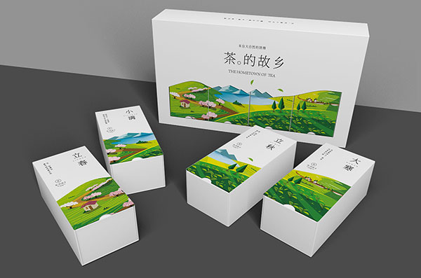 插畫(huà)藝術(shù)在茶葉禮品盒包裝設(shè)計(jì)中的美學(xué)應(yīng)用